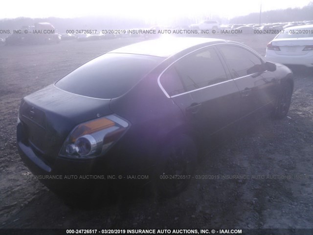 1N4AL21E48C117517 - 2008 NISSAN ALTIMA 2.5/2.5S BLACK photo 4