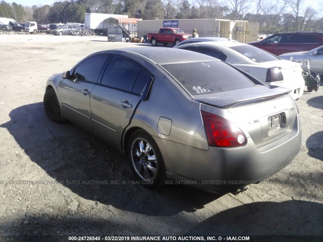 1N4BA41E94C930187 - 2004 NISSAN MAXIMA SE/SL GOLD photo 3