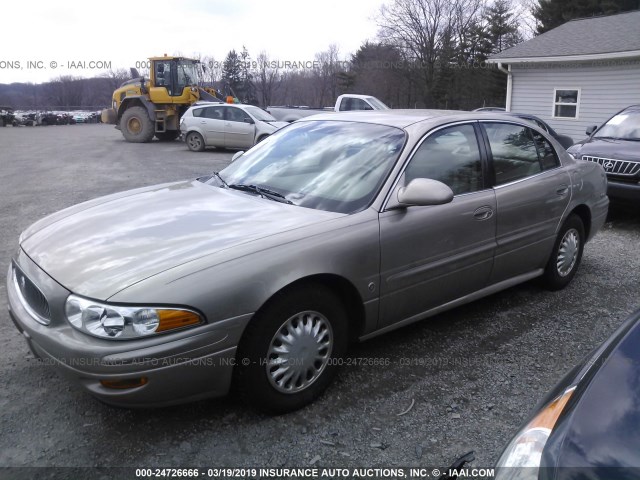 1G4HP54K4Y4294574 - 2000 BUICK LESABRE CUSTOM GOLD photo 2