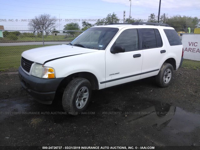 1FMZU62K15ZA65127 - 2005 FORD EXPLORER XLS/XLS SPORT WHITE photo 2