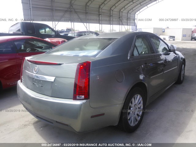 1G6DE5EY8B0148854 - 2011 CADILLAC CTS LUXURY COLLECTION TAN photo 4