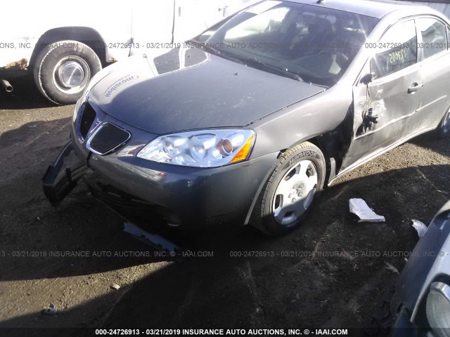 1G2ZF57BX84174936 - 2008 PONTIAC G6 VALUE LEADER/BASE GRAY photo 6