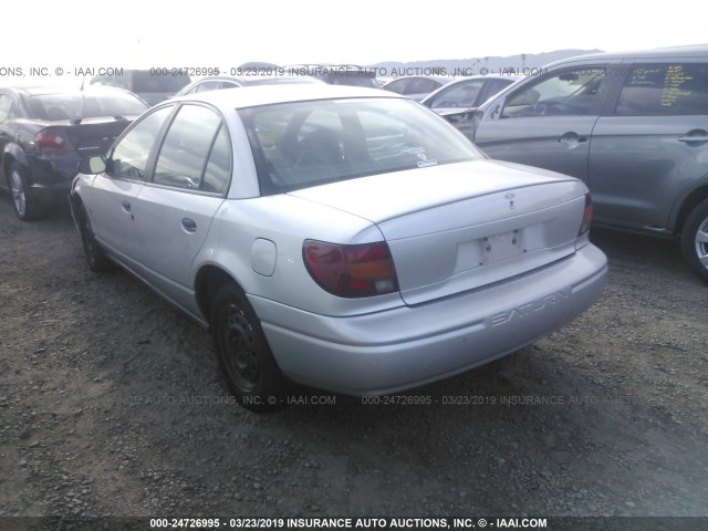 1G8ZH52822Z232804 - 2002 SATURN SL1 SILVER photo 3