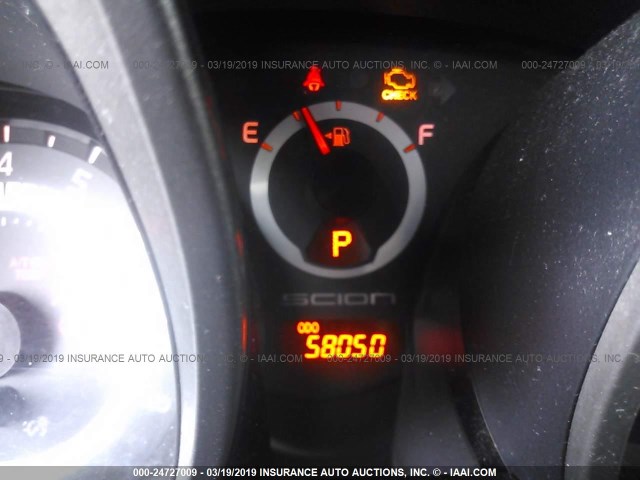 JTKJF5C71B3019725 - 2011 TOYOTA SCION TC BURGUNDY photo 7