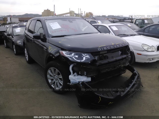 SALCP2FX5KH795679 - 2019 LAND ROVER DISCOVERY SPORT SE BLACK photo 1