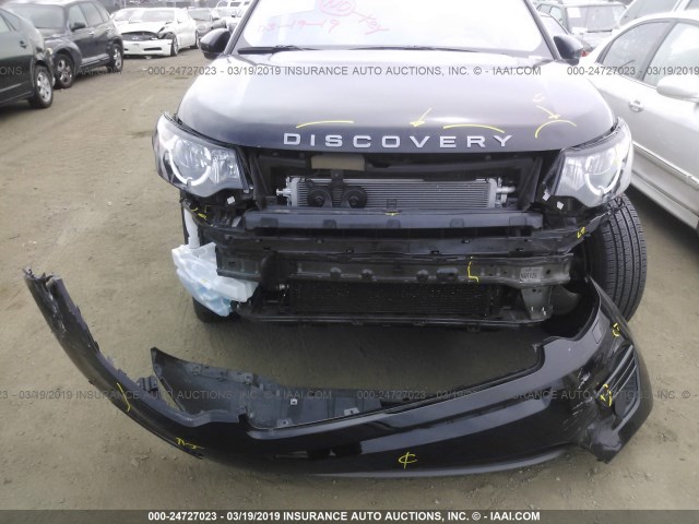 SALCP2FX5KH795679 - 2019 LAND ROVER DISCOVERY SPORT SE BLACK photo 6