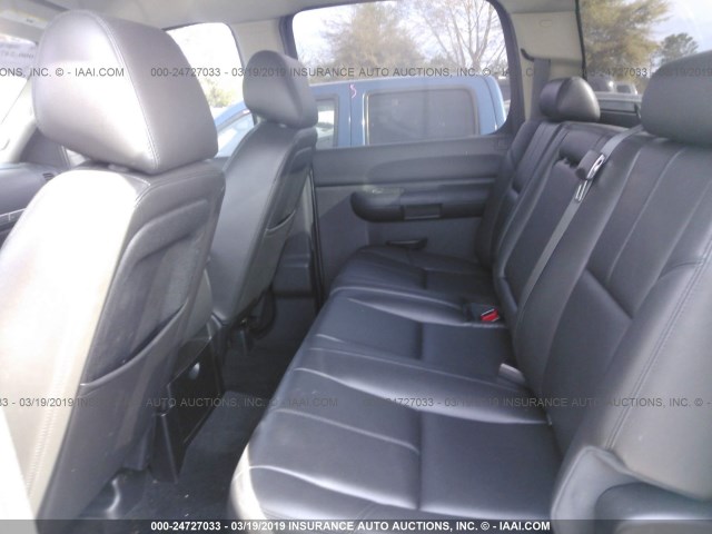 3GTP1VE01DG134096 - 2013 GMC SIERRA C1500 SLE GRAY photo 8