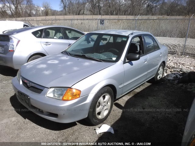 JM1BJ2213Y0208571 - 2000 MAZDA PROTEGE ES 银色 照片 2