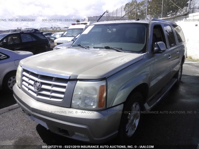 3GYFK66N13G265367 - 2003 CADILLAC ESCALADE ESV GOLD photo 2