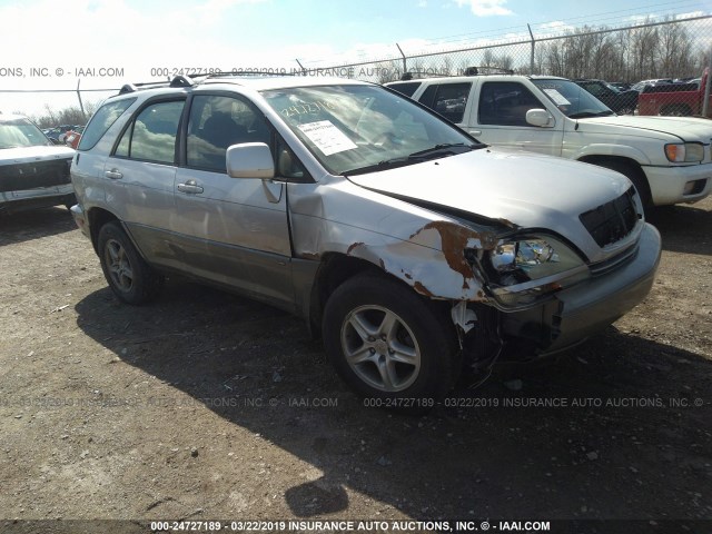 JTJHF10U020285311 - 2002 LEXUS RX 300 SILVER photo 1