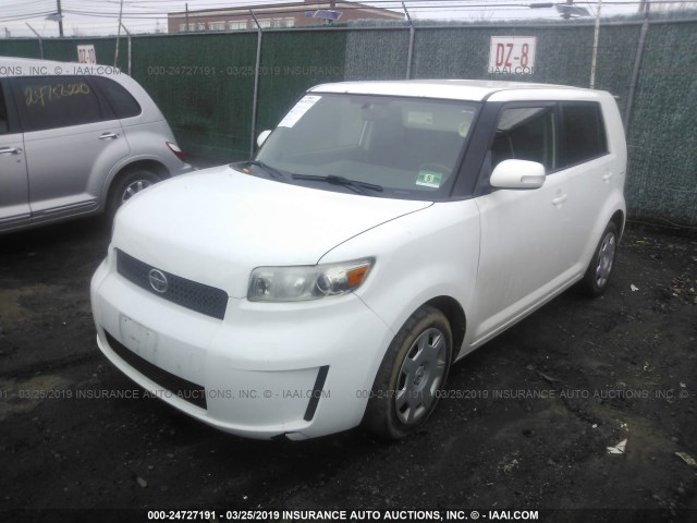 JTLKE50E881029257 - 2008 TOYOTA SCION XB 白色 照片 2