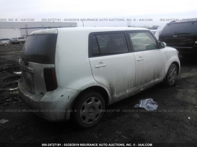 JTLKE50E881029257 - 2008 TOYOTA SCION XB 白色 照片 4