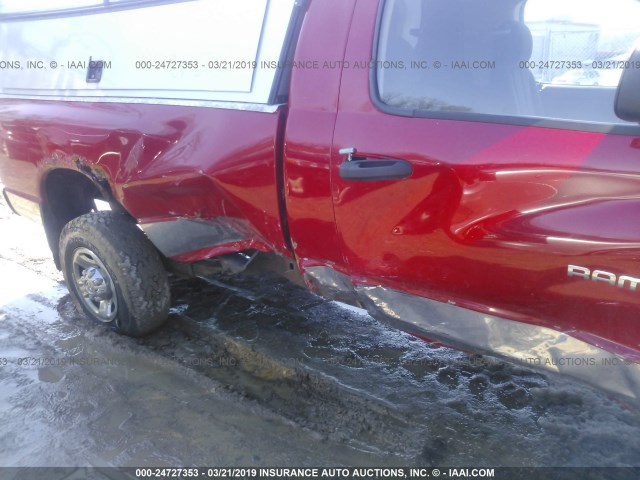 3D7KU26D33G728601 - 2003 DODGE RAM 2500 ST RED photo 6