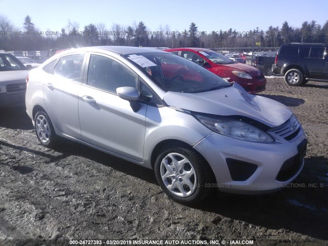 3FADP4AJ1CM160326 - 2012 FORD FIESTA S SILVER photo 1