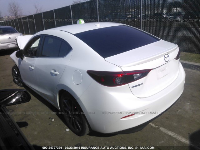 3MZBN1W37JM229501 - 2018 MAZDA 3 GRAND TOURING WHITE photo 3