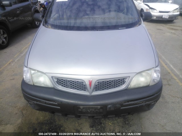 1GMDX03E61D297043 - 2001 PONTIAC MONTANA GRAY photo 6