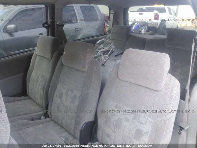 1GMDX03E61D297043 - 2001 PONTIAC MONTANA GRAY photo 8