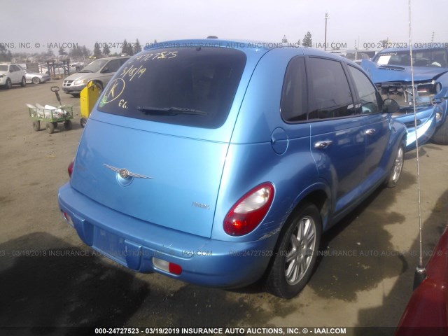 3A8FY58919T577812 - 2009 CHRYSLER PT CRUISER TOURING BLUE photo 4