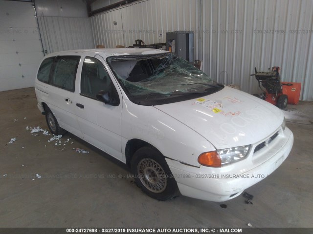 2FTDA54UXWBB50777 - 1998 FORD WINDSTAR WHITE photo 1