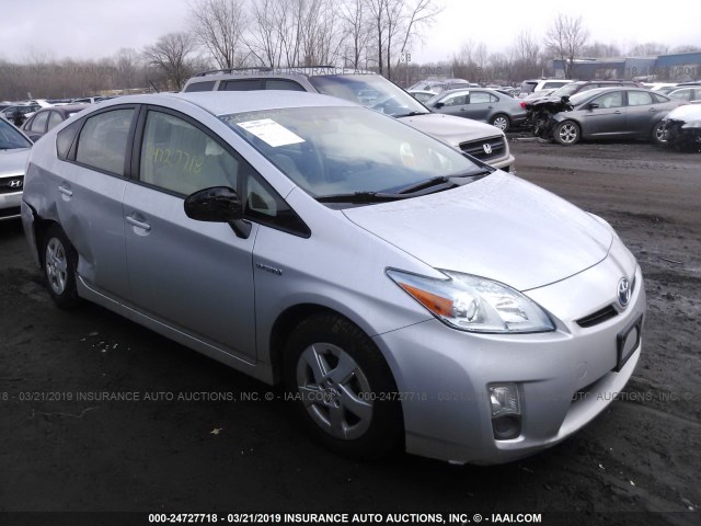 JTDKN3DU2A0111773 - 2010 TOYOTA PRIUS Gümüş foto 1
