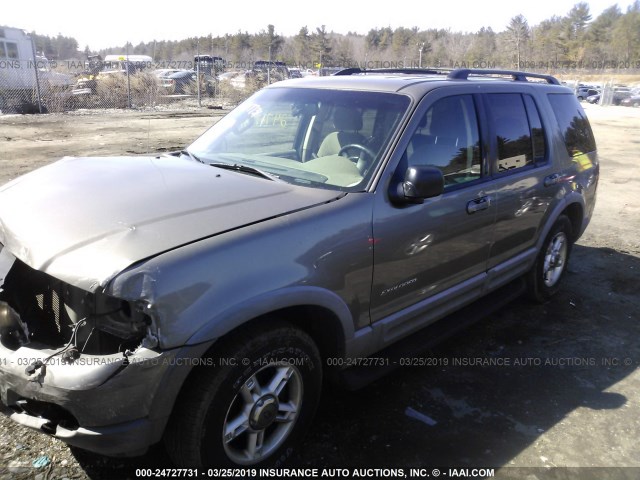 1FMZU73K52UD66450 - 2002 FORD EXPLORER XLT TAN photo 2