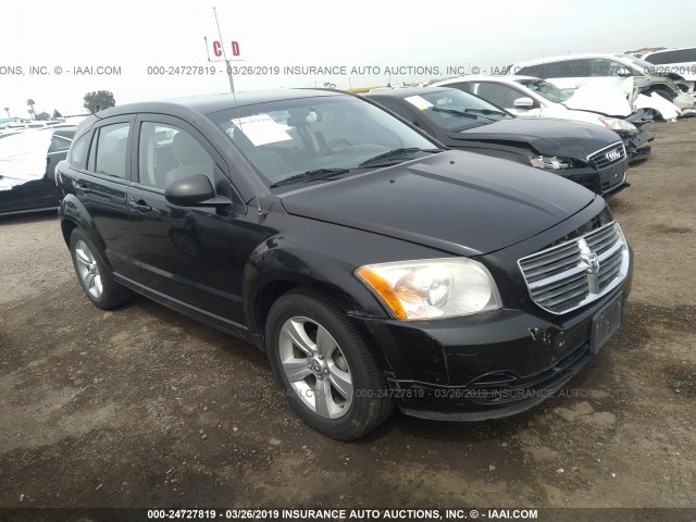 1B3CB4HA4AD618087 - 2010 DODGE CALIBER SXT BLACK photo 1