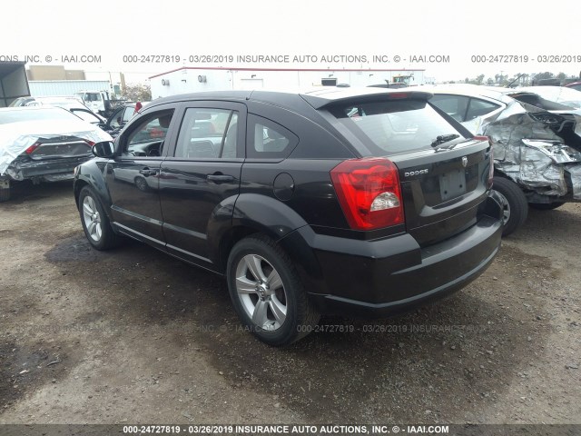 1B3CB4HA4AD618087 - 2010 DODGE CALIBER SXT BLACK photo 3