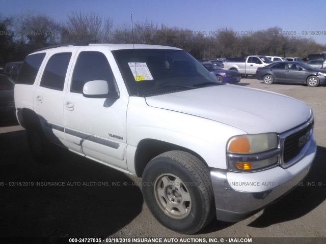 1GKEC13Z14R245294 - 2004 GMC YUKON WHITE photo 1