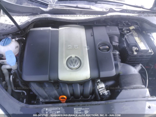 3VWEG71K77M111711 - 2007 VOLKSWAGEN JETTA WOLFSBURG BLACK photo 10