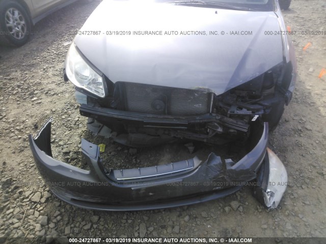 KMHDU46D08U425080 - 2008 HYUNDAI ELANTRA GLS/SE/LIMITED GRAY photo 6