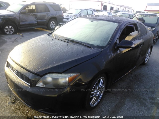 JTKDE167360128585 - 2006 TOYOTA SCION TC შავი ფოტო 2