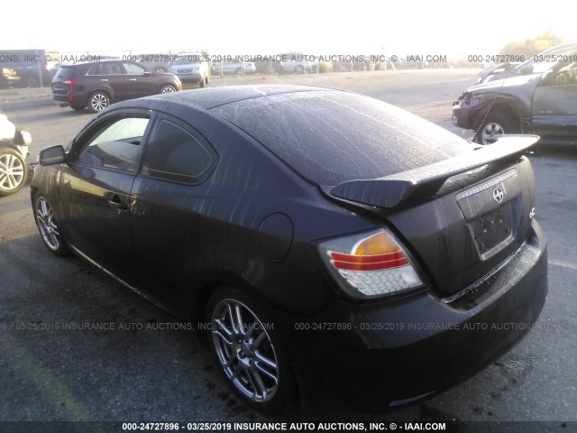 JTKDE167360128585 - 2006 TOYOTA SCION TC შავი ფოტო 3