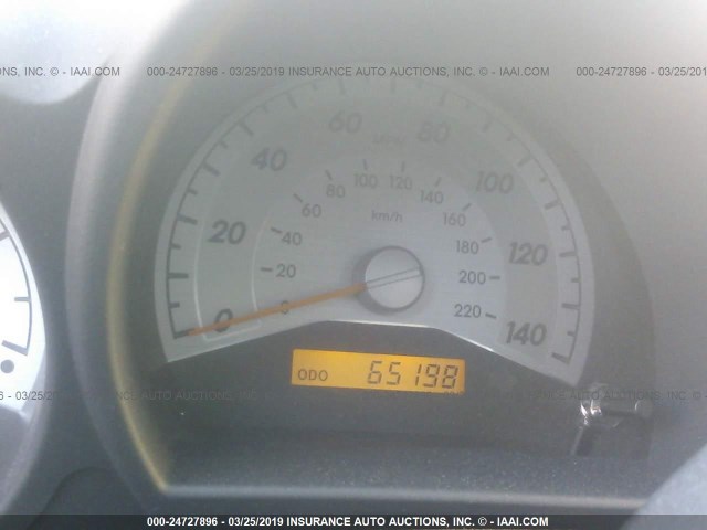 JTKDE167360128585 - 2006 TOYOTA SCION TC შავი ფოტო 7