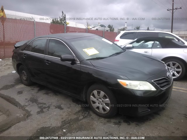 4T4BF3EK6BR096703 - 2011 TOYOTA CAMRY SE/LE/XLE BLACK photo 1