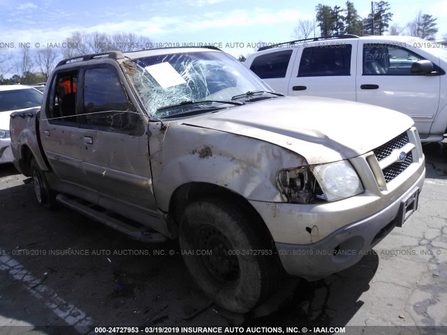 1FMZU77E51UC11108 - 2001 FORD EXPLORER SPORT TR  GOLD photo 1