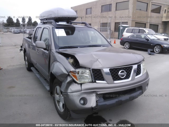 1N6AD09W27C405945 - 2007 NISSAN FRONTIER CREW CAB LE/SE/OFF ROAD Champagne photo 1