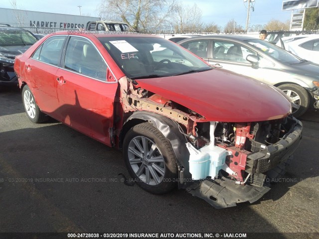 4T4BF1FK7ER426257 - 2014 TOYOTA CAMRY L/SE/LE/XLE 红色 照片 1