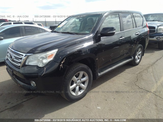 JTJBM7FX6B5024171 - 2011 LEXUS GX BLACK photo 2