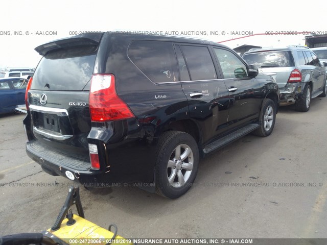 JTJBM7FX6B5024171 - 2011 LEXUS GX BLACK photo 4