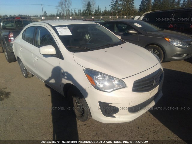 ML32F3FJ8HHF09748 - 2017 MITSUBISHI MIRAGE G4 ES თეთრი ფოტო 1