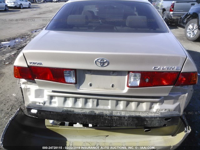 JT2BG22K710558291 - 2001 TOYOTA CAMRY CE/LE/XLE 香槟色 照片 6