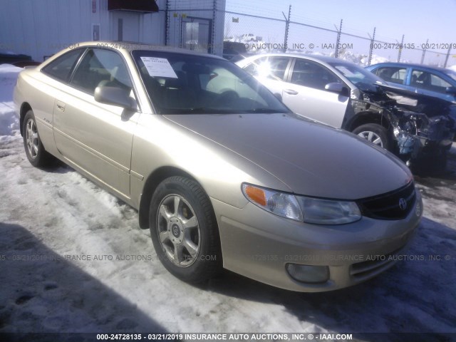 2T1CF28P41C510903 - 2001 TOYOTA CAMRY SOLARA SE/SLE GOLD photo 1