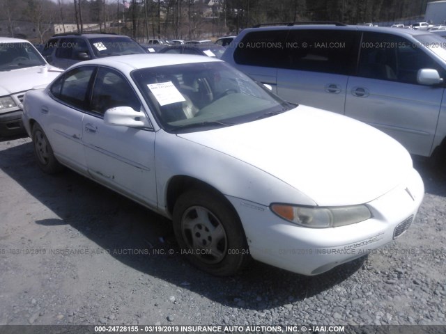 1G2WJ52K1YF165023 - 2000 PONTIAC GRAND PRIX SE თეთრი ფოტო 1