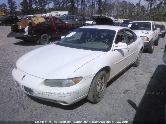 1G2WJ52K1YF165023 - 2000 PONTIAC GRAND PRIX SE თეთრი ფოტო 2