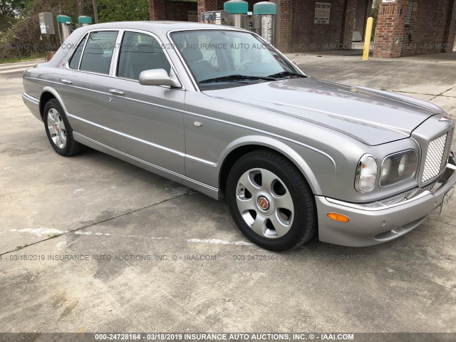 SCBLC31E31CX05782 - 2001 BENTLEY ARNAGE SILVER photo 1