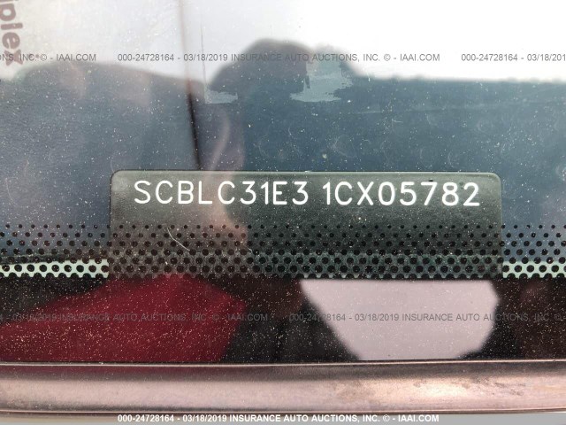 SCBLC31E31CX05782 - 2001 BENTLEY ARNAGE SILVER photo 9