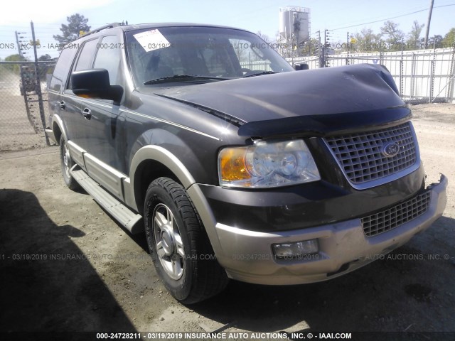 1FMFU17576LA57093 - 2006 FORD EXPEDITION EDDIE BAUER GREEN photo 1