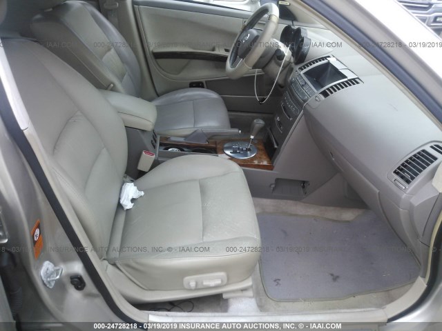 1N4BA41E74C906468 - 2004 NISSAN MAXIMA SE/SL TAN photo 5