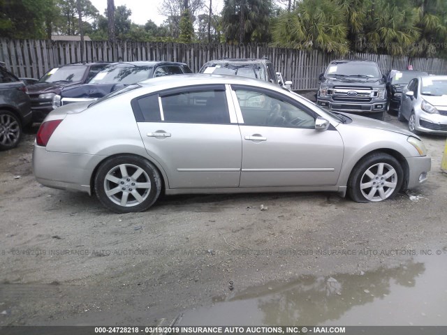 1N4BA41E74C906468 - 2004 NISSAN MAXIMA SE/SL TAN photo 6