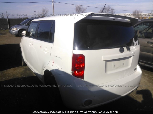JTLKE50E281027715 - 2008 TOYOTA SCION XB 白色 照片 3